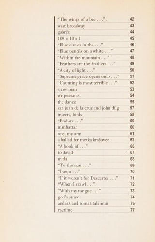 A Ballad for Metka Krasovec