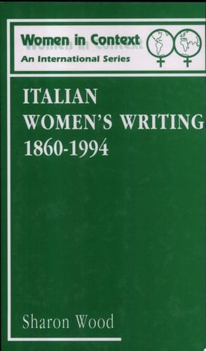 Italian Women's Writing, 1860-1994