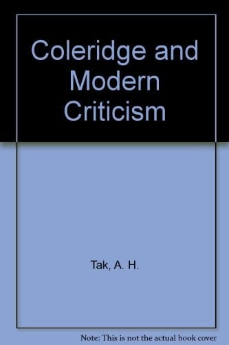 Coleridge and Modern Criticism