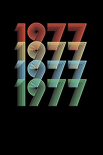 1977 Birthday Journal Book: 1977 Birthday Journal Book
