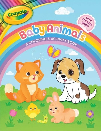 Crayola: Baby Animals (A Crayola Baby Animals Coloring Activity Book for Kids)
