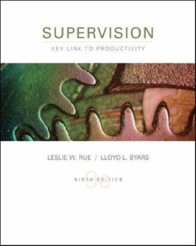 Supervision: Key Link to Productivity