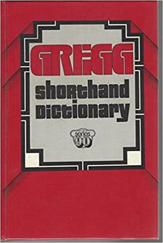 Gregg Shorthand Dictionary