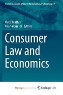 Consumer Law and Economics