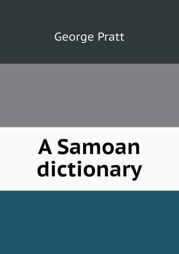 A Samoan dictionary