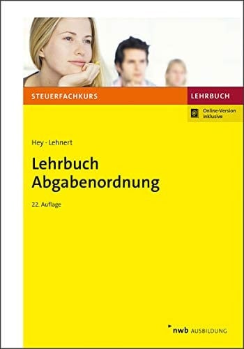 Lehrbuch Abgabenordnung mit Finanzgerichtsordnung