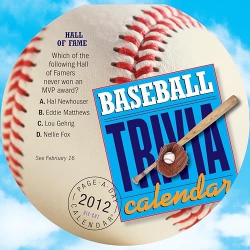 Baseball Trivia 2012 Calendar