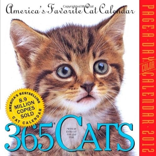 2012 CALENDARS - 365 CATS