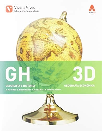GH 3D geografía e historia : geografía económica: educación secundaria : [Cataluña] : [cuaderno diversidad]