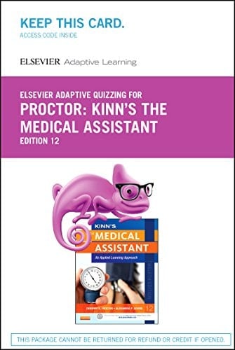 Elsevier Adaptive Quizzing for Kinn's The Medical Assistant (Retail Access Card)