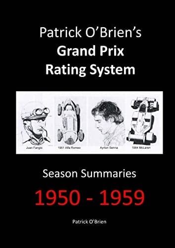 Patrick O'Brien's Grand Prix Rating System Season Summaries 1950-1959