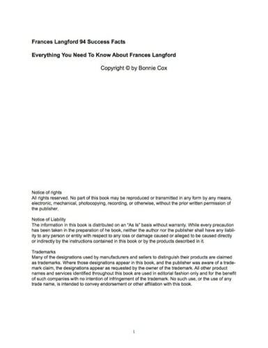 Frances Langford 94 Success Facts - Everything you need to know about Frances Langford