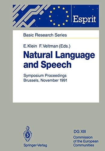Natural Language and Speech Symposium Proceedings Brussels, November 26/27, 1991