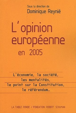 L'opinion européenne en 2005