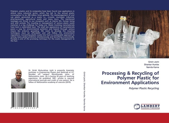 Processing & Recycling of Polymer Plastic for Environment Applications: Polymer Plastic Recycling