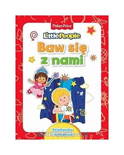 Baw się z nami książeczka z naklejkami