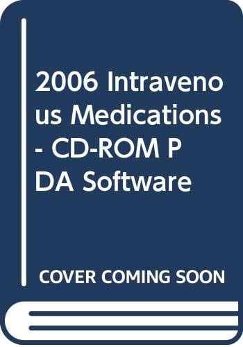 Intravenous Medications 2006