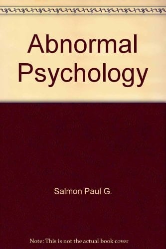 Abnormal Psychology 1987