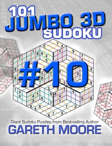 101 Jumbo 3D Sudoku Volume 10