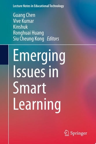 Emerging Issues in Smart Learning