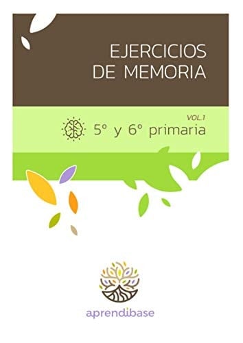 Ejercicios de Memoria. 5º y 6º de Primaria. Volumen 1. (Spanish Edition)