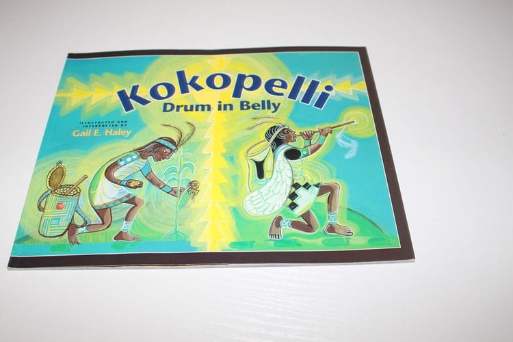 Kokopelli Drum in Belly