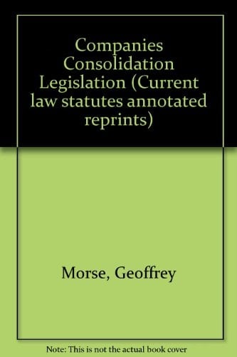 Companies Consolidation Legislation 1985