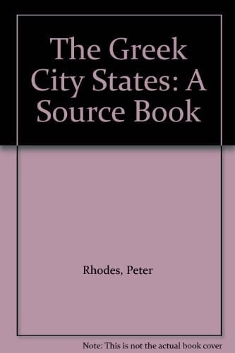 The Greek City States A Sourcebook