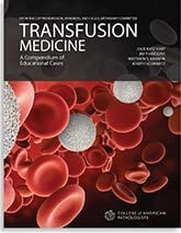 Transfusion Medicine A Compendium of Educational Cases