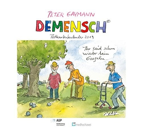 Demensch. Postkartenkalender 2019