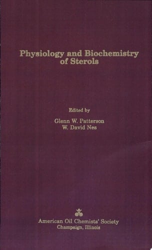 Physiology and Biochemistry of Sterols