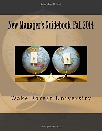 New Manager's Guidebook, Fall 2014