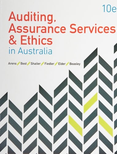 Auditing, Assurance Services and Ethics in Australia
