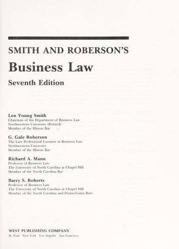 Business Law