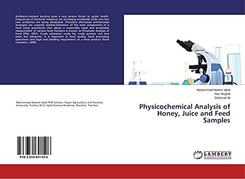 Physicochemical Analysis of Honey, Juice and Feed Samples