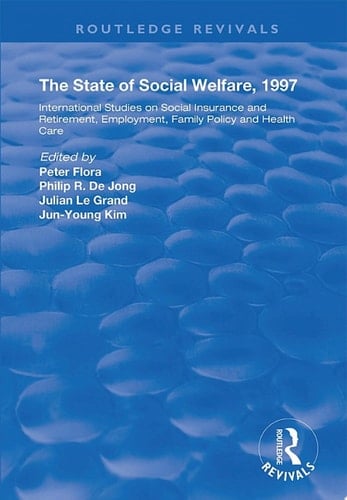 The State and Social Welfare, 1997