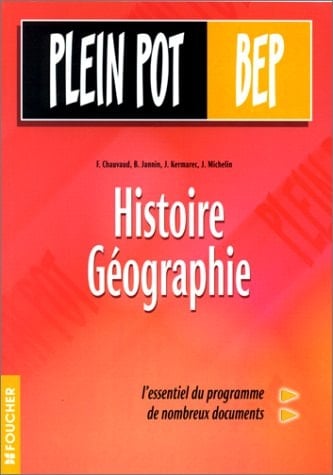 Histoire, géographie, BEP