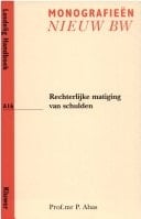 Rechterlijke matiging van schulden