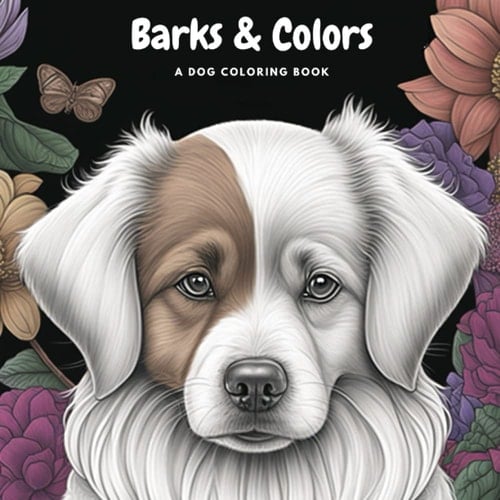 Barks & Colors: A Dog Coloring Book