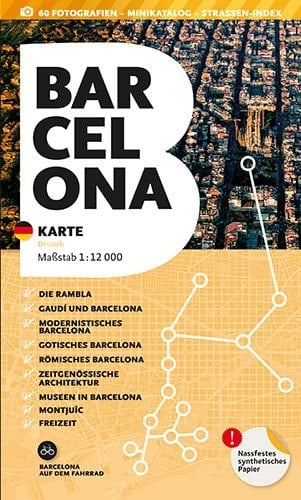 Barcelona, karte: Karte