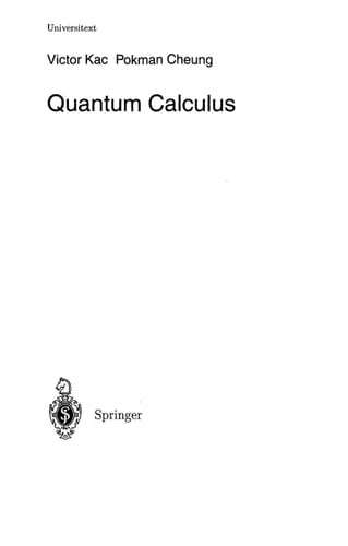Quantum Calculus