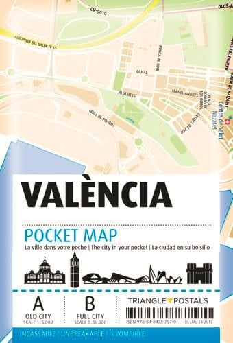 Valencia pocket Map: Pocket Map