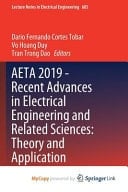 AETA 2019 -- Recent Advances in Electrical Engineering and Related Sciences Theory and Applications