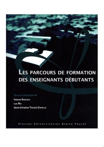 Les parcours de formation des enseignants débutants