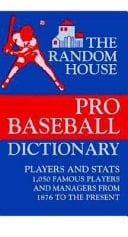 The Random House Pro Baseball Dictionary