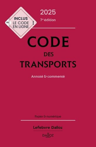 Code des transports Annoté & commenté