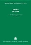 Jahrbuch 2003-2004