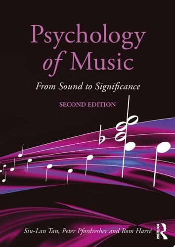 Psychology of Music From Sound to Significance