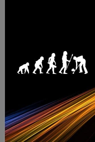 Curling Evolution Sports Ice Chess Gift for Curling Players and Coach (6 X9 ) Lined Notebook to Write In