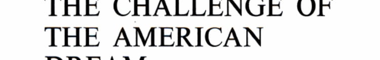 The Challenge of the American Dream The Chinese in the United States